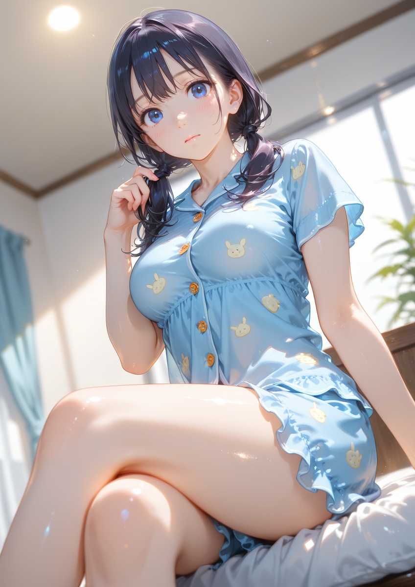 パジャマかわいい♪-pixiv插画-作品交流服务