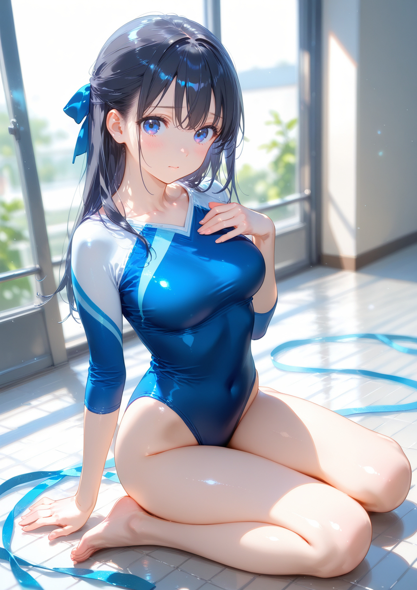 新体操部のあの子♪-pixiv插画-作品交流服务