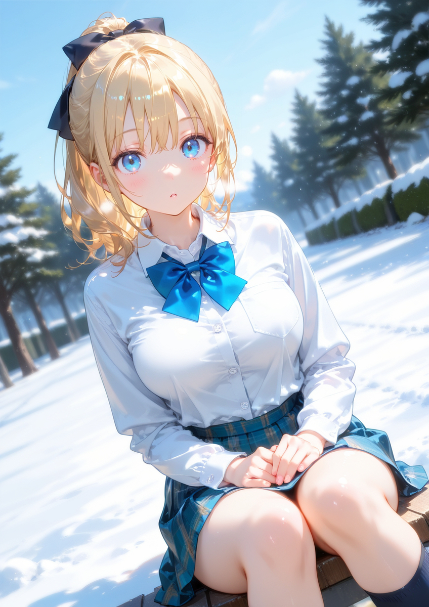 ん？寒くないよ？-pixiv插画-作品交流服务