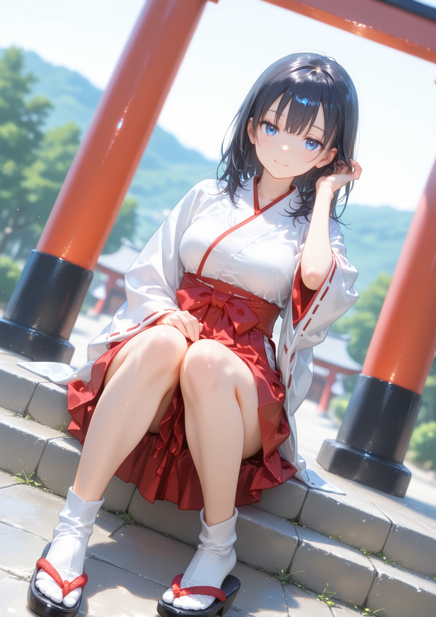 お賽銭早くー♪-pixiv插画-作品交流服务