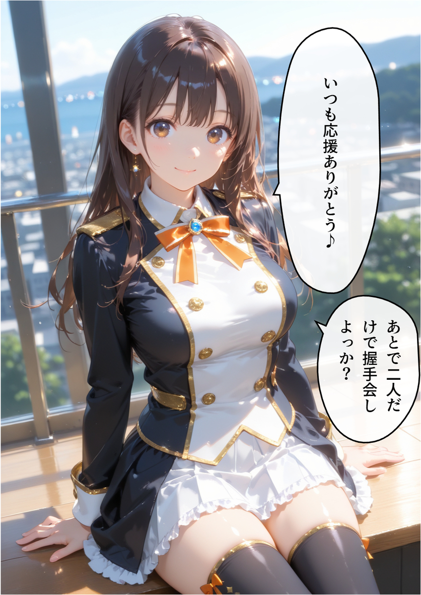 アイドル　握手会-pixiv插画-作品交流服务