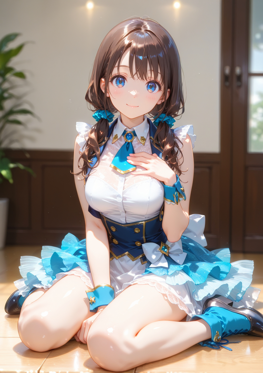 アイドルだよー♪-pixiv插画-作品交流服务