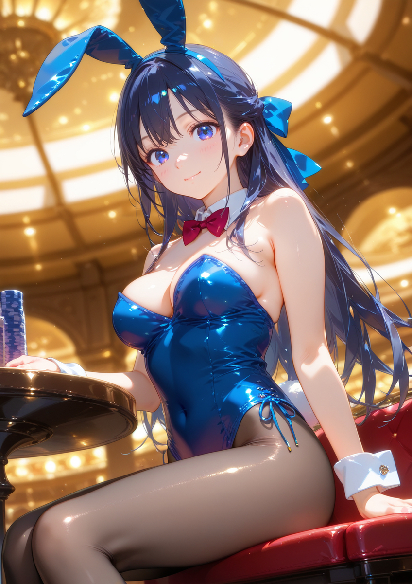 バニーちゃんだよー♪-pixiv插画-作品交流服务