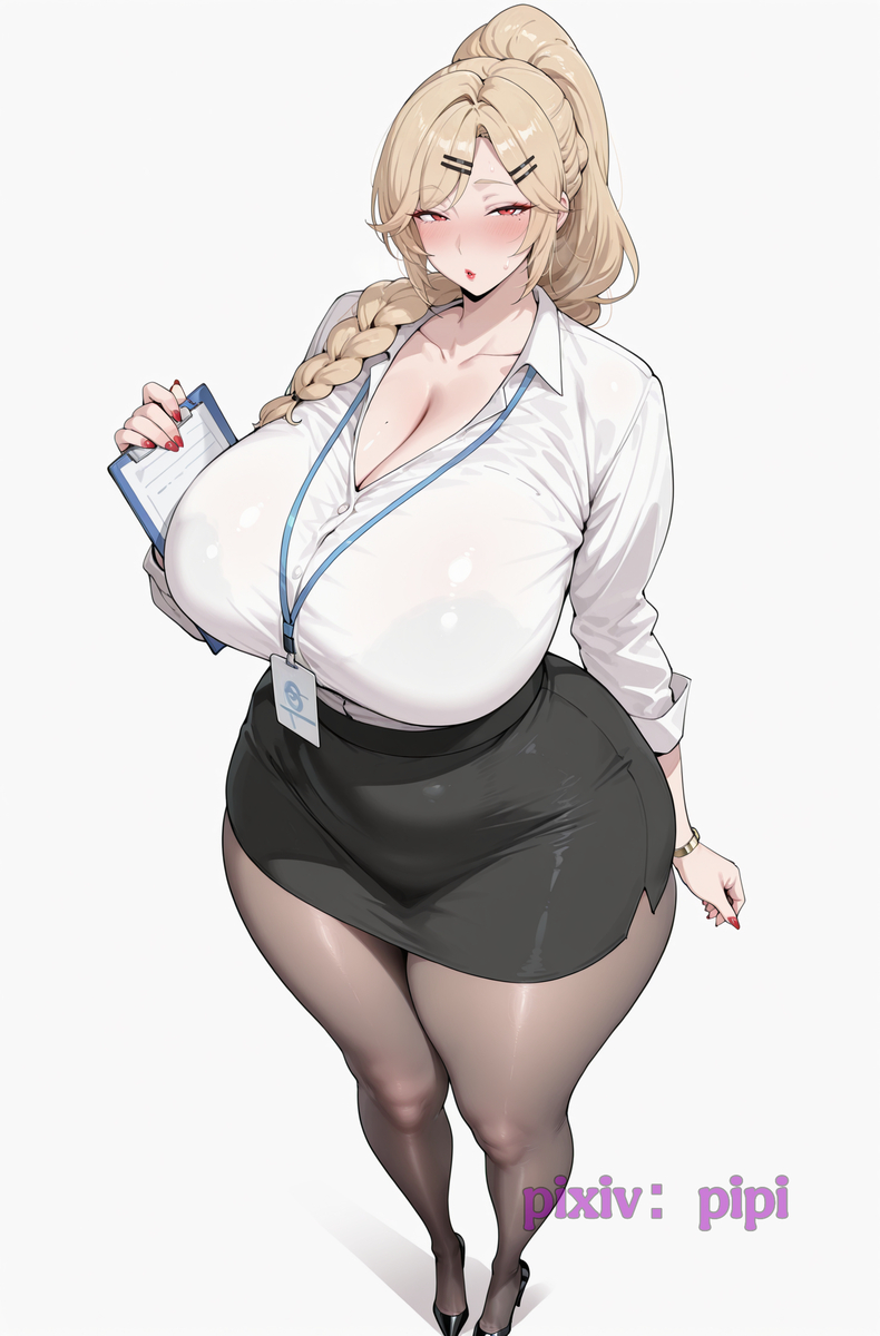 齁齁女上司-pixiv插画-作品交流服务