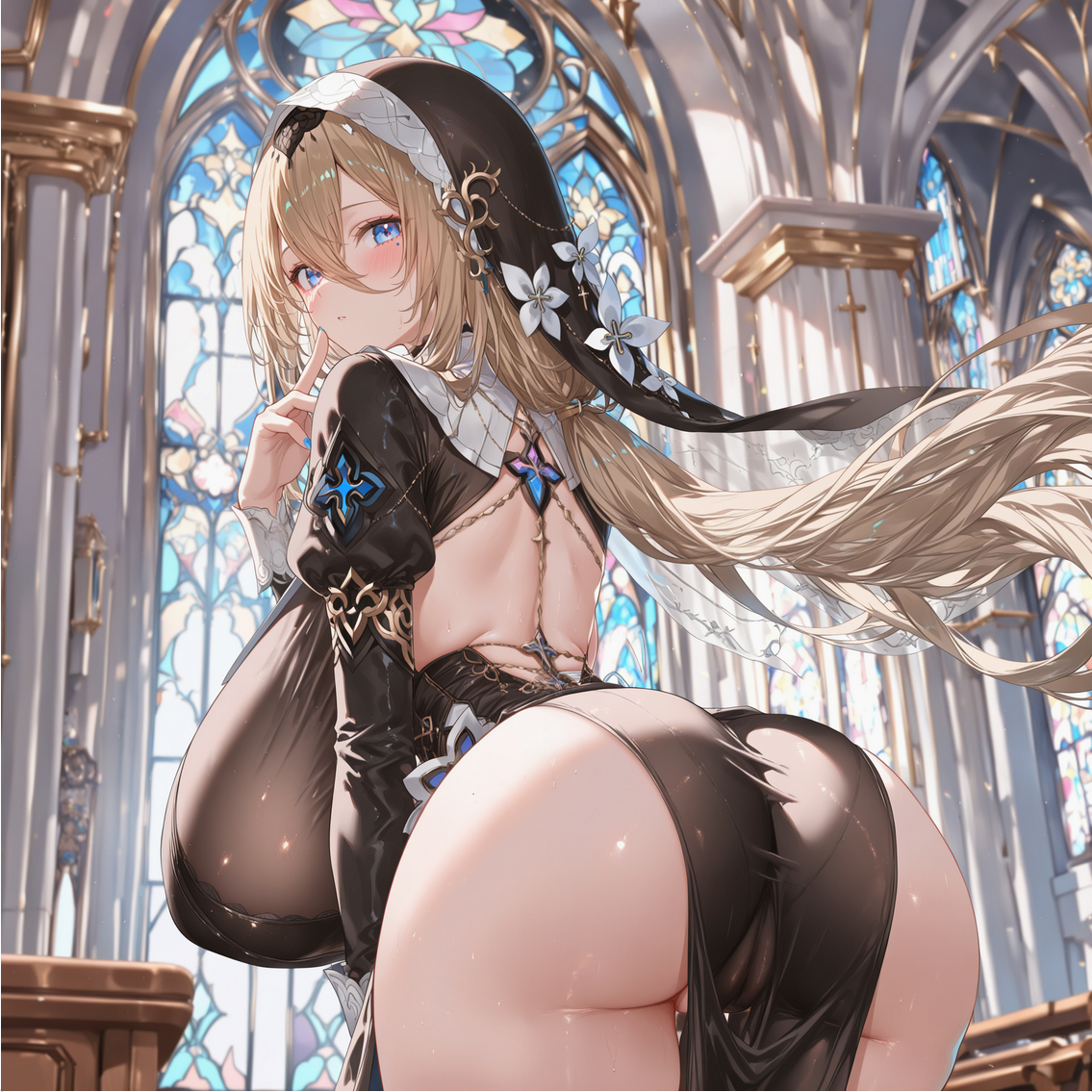 修女大姐姐-pixiv插画-作品交流服务