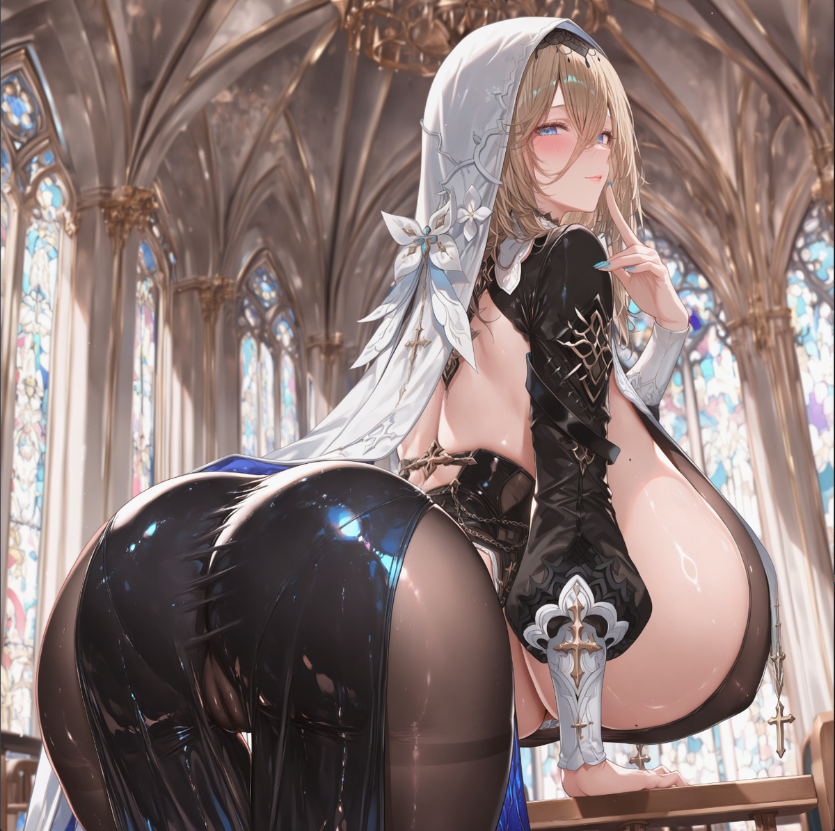 修女大姐姐-pixiv插画-作品交流服务