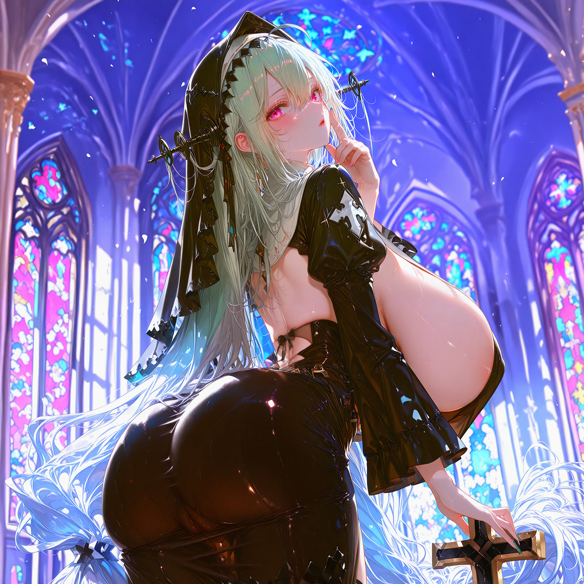 图片[6]-修女大姐姐-pixiv插画-作品交流服务