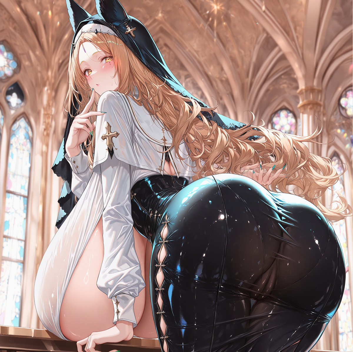 图片[7]-修女大姐姐-pixiv插画-作品交流服务