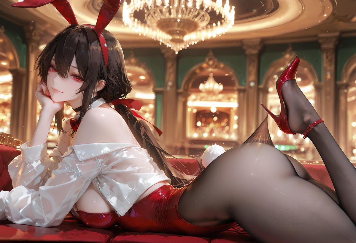 兔女郎月-pixiv插画-作品交流服务