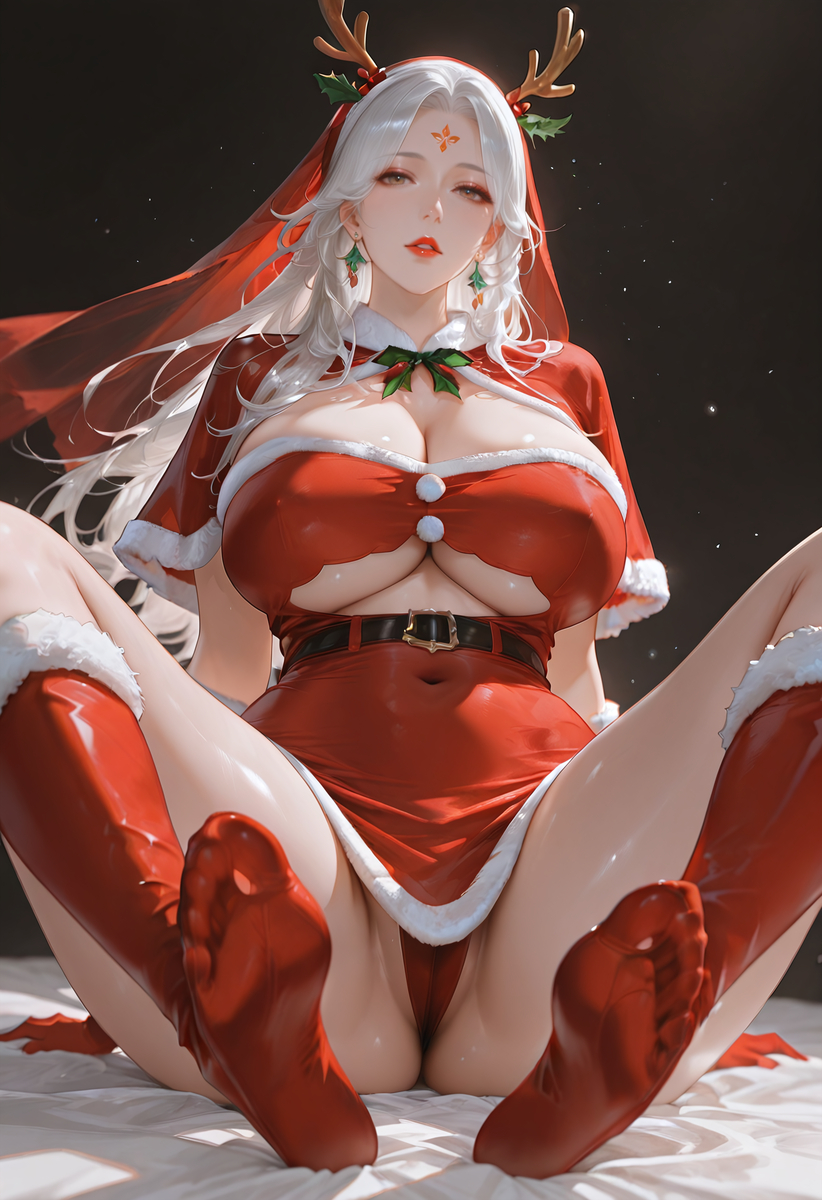 师尊——圣诞限定版-pixiv插画-作品交流服务