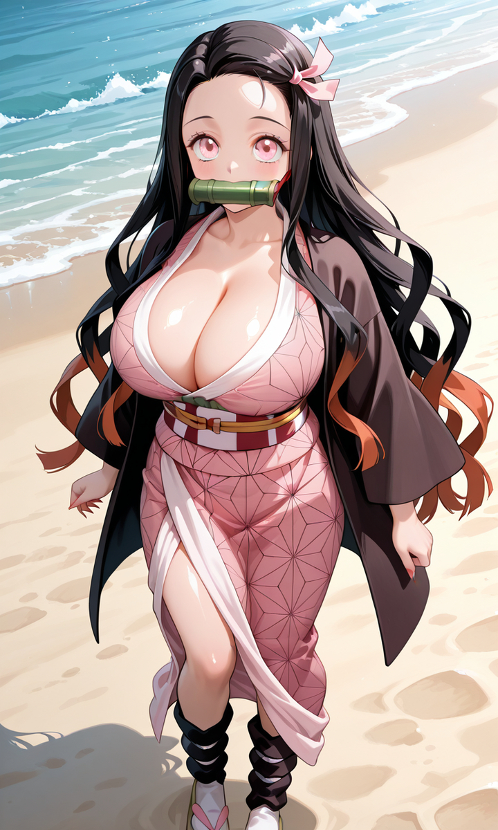 竈門 禰豆子 Kamado Nezuko-pixiv插画-作品交流服务