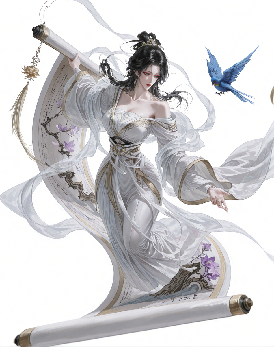 画中仙01-pixiv插画-作品交流服务