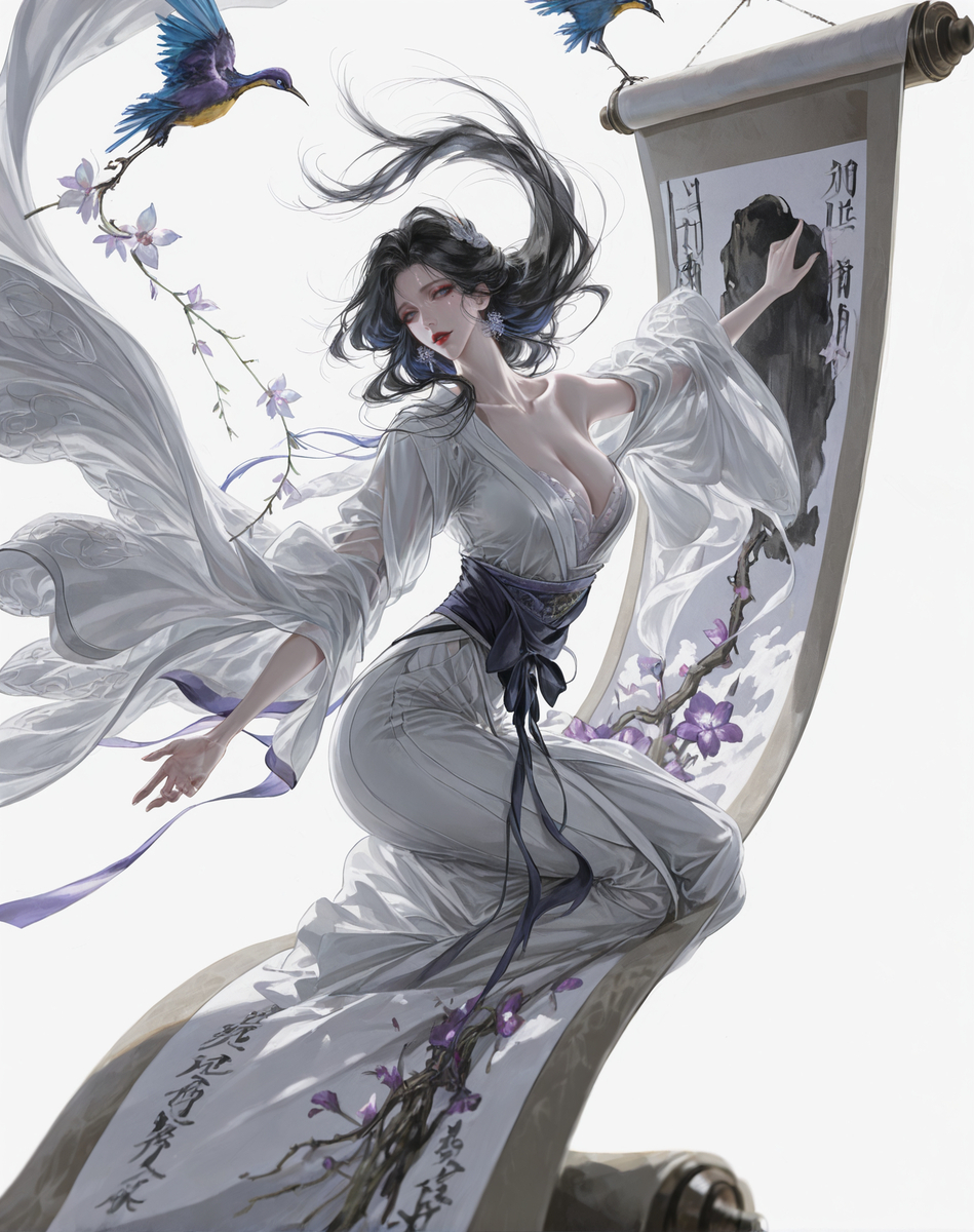 画中仙01-pixiv插画-作品交流服务