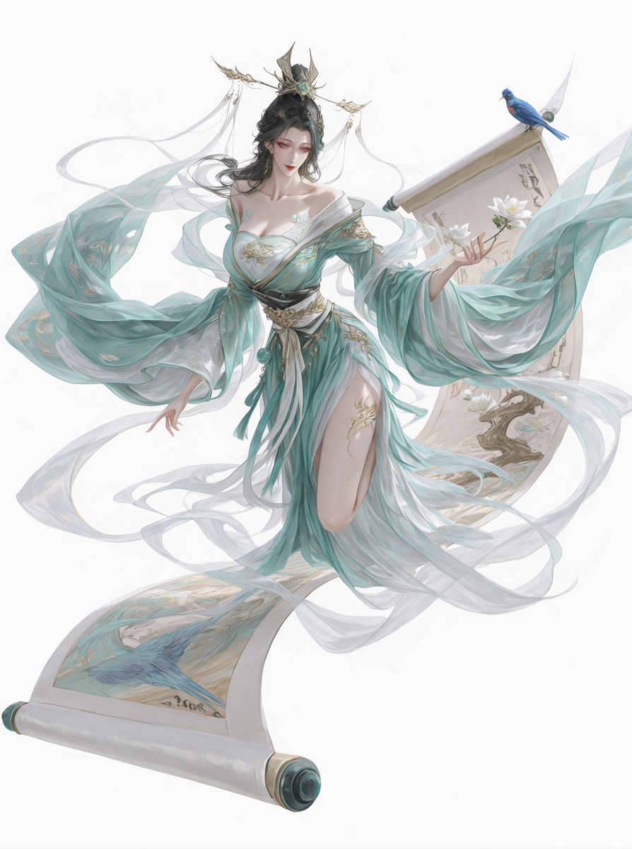 画中仙02-pixiv插画-作品交流服务