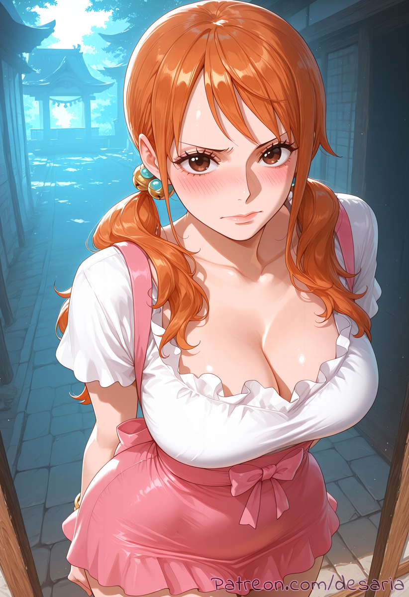 Nami from One Piece-pixiv插画-作品交流服务