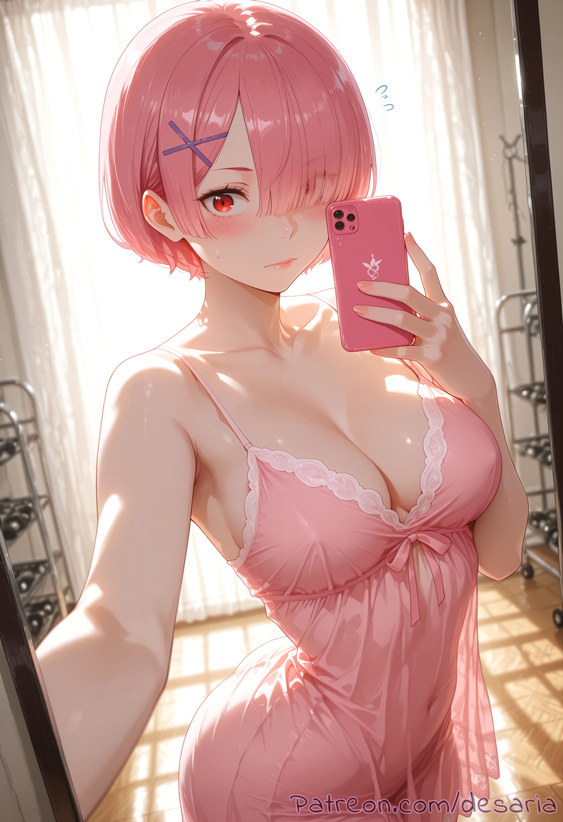 Ram from Re Zero-pixiv插画-作品交流服务