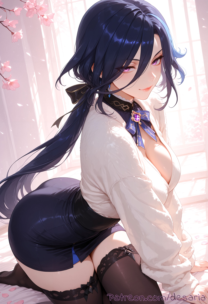 Clorinde from Genshin Impact-pixiv插画-作品交流服务