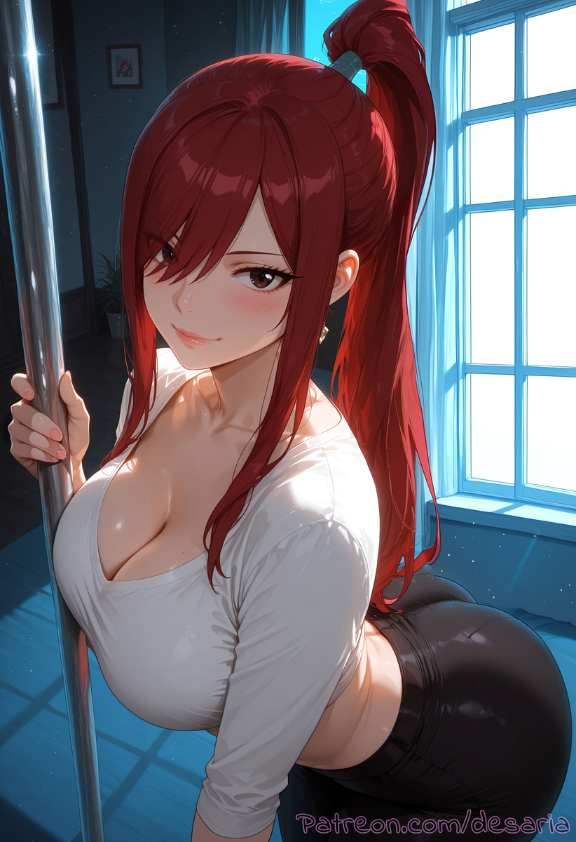 Erza Scarlet from Fairy Tail-pixiv插画-作品交流服务