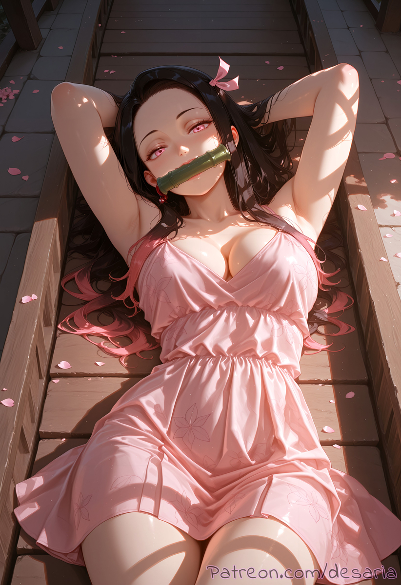 Nezuko Kamado from Demon Slayer-pixiv插画-作品交流服务