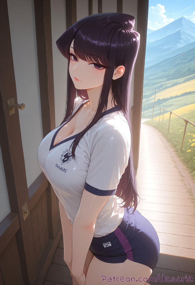 Komi Shouko from Komi Cant Commu-pixiv插画-作品交流服务