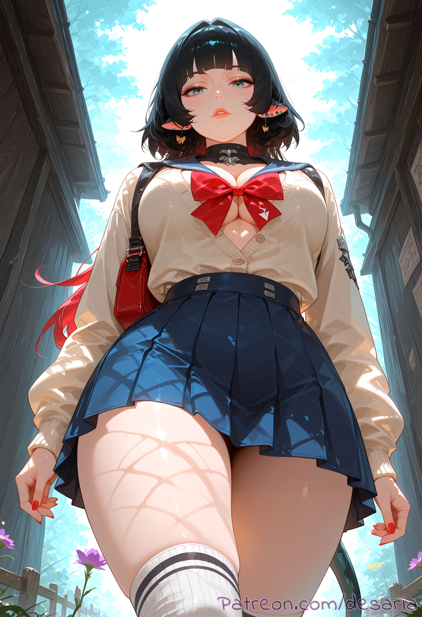 Jane Doe from Zenless Zone Zero-pixiv插画-作品交流服务