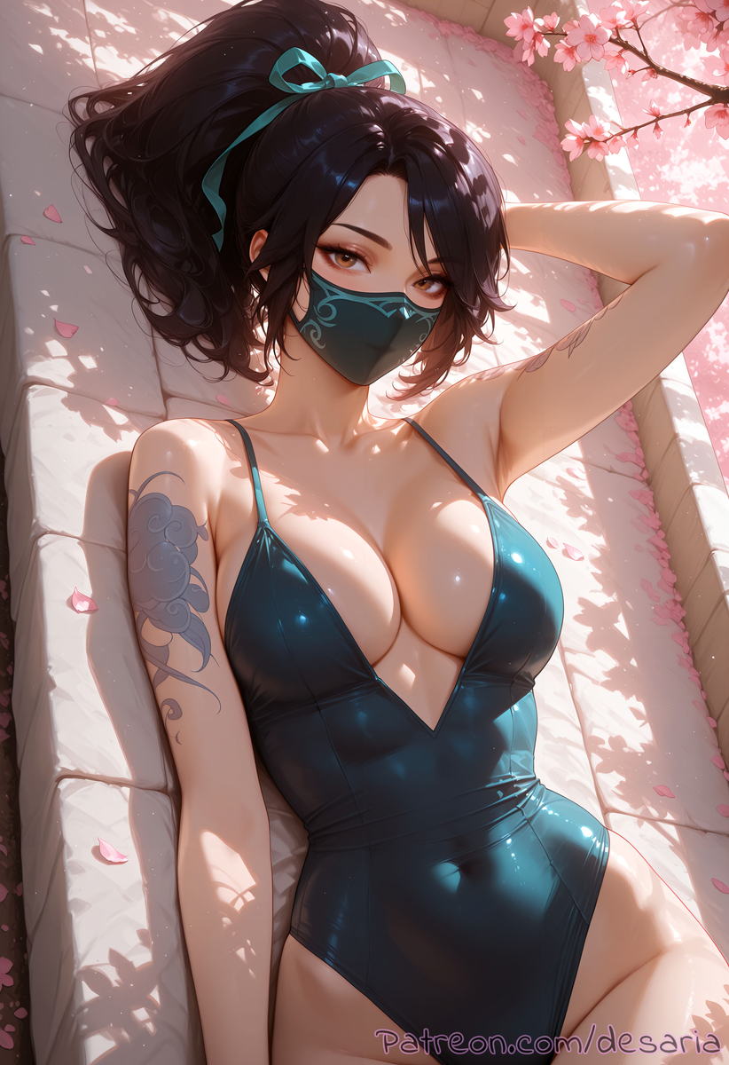 Akali from League Of Legends-pixiv插画-作品交流服务